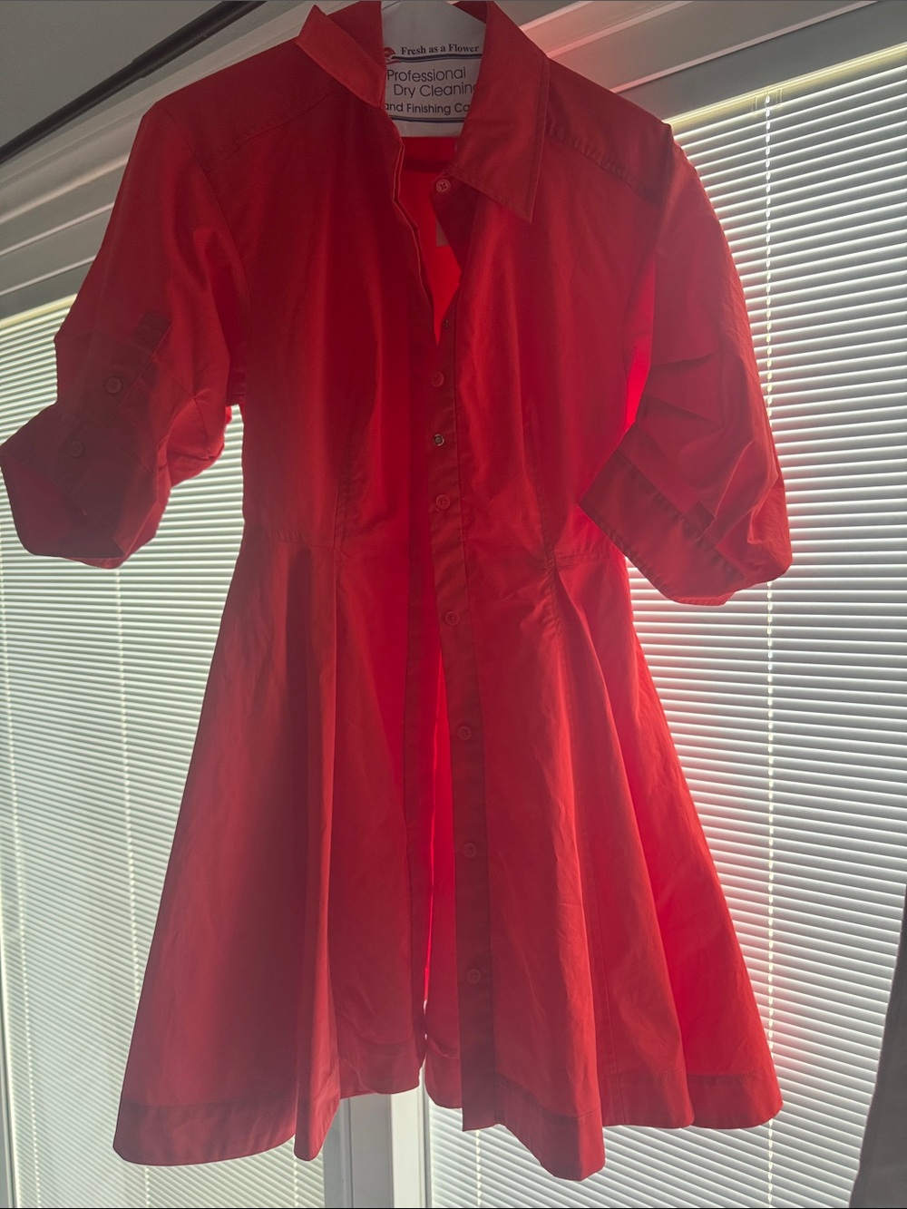 Simkhai mini red dress